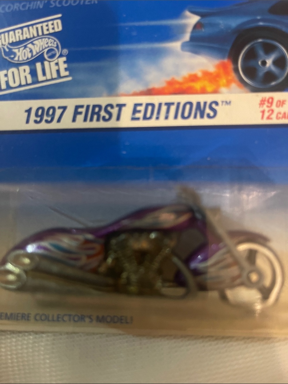 Hot Wheels Scorchin' Scooter 1997 First Editions - Purple - Picture 4 of 7